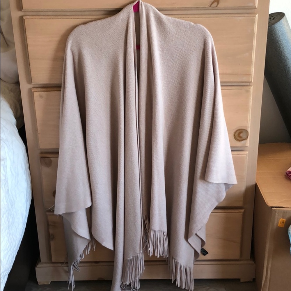 Cream Colored Sweater/ Wrap